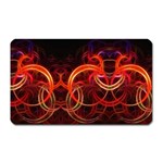 Background Fractal Abstract Magnet (Rectangular) Front