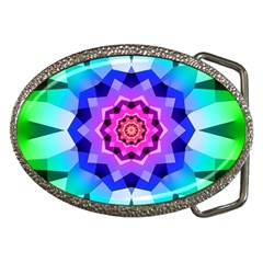 Ornament Kaleidoscope Belt Buckles by Pakrebo