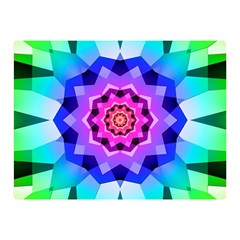 Ornament Kaleidoscope Double Sided Flano Blanket (mini)  by Pakrebo