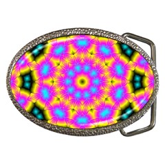 Background Fractal Structure Belt Buckles by Pakrebo