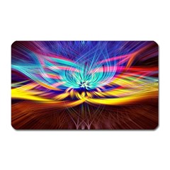 Colorful Chakra Lsd Spirituality Magnet (Rectangular)