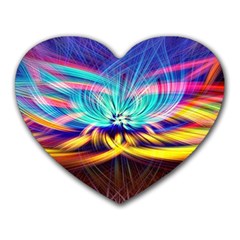 Colorful Chakra Lsd Spirituality Heart Mousepads