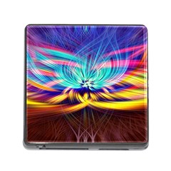 Colorful Chakra Lsd Spirituality Memory Card Reader (Square 5 Slot)