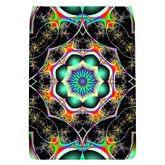 Fractal Chaos Symmetry Psychedelic Removable Flap Cover (l) by Pakrebo