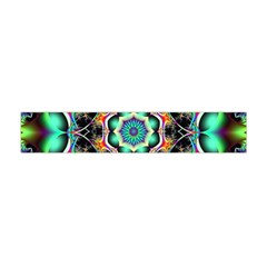 Fractal Chaos Symmetry Psychedelic Flano Scarf (mini) by Pakrebo