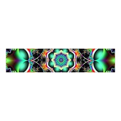 Fractal Chaos Symmetry Psychedelic Velvet Scrunchie by Pakrebo