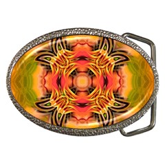 Fractals Graphic Fantasy Colorful Belt Buckles by Pakrebo