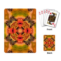 Fractals Graphic Fantasy Colorful Playing Cards Single Design by Pakrebo