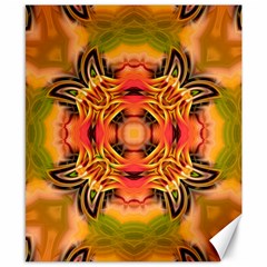 Fractals Graphic Fantasy Colorful Canvas 8  X 10  by Pakrebo