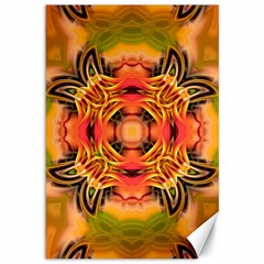 Fractals Graphic Fantasy Colorful Canvas 12  X 18  by Pakrebo