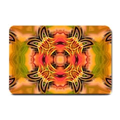 Fractals Graphic Fantasy Colorful Small Doormat  by Pakrebo