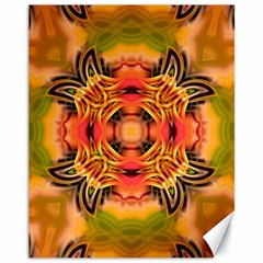 Fractals Graphic Fantasy Colorful Canvas 11  X 14  by Pakrebo