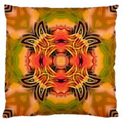 Fractals Graphic Fantasy Colorful Large Cushion Case (one Side) by Pakrebo