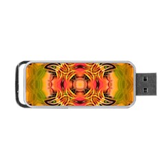 Fractals Graphic Fantasy Colorful Portable Usb Flash (one Side) by Pakrebo