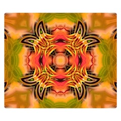 Fractals Graphic Fantasy Colorful Double Sided Flano Blanket (small)  by Pakrebo