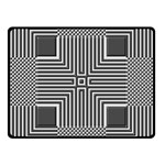 Construction Background Geometric Fleece Blanket (Small) 50 x40  Blanket Front