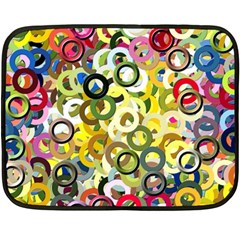 Pattern Background Abstract Color Fleece Blanket (mini)