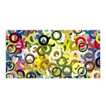 Pattern Background Abstract Color Satin Wrap Front