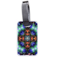 Mosaic Kaleidoscope Form Pattern Luggage Tags (Two Sides)