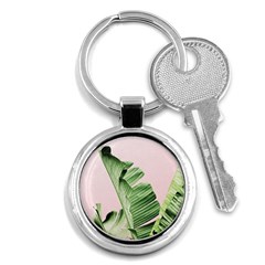 Banana leaf Key Chains (Round) 