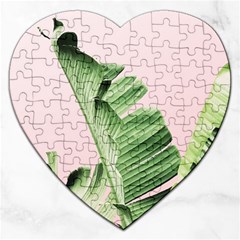 Banana leaf Jigsaw Puzzle (Heart)