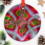 Fractal Art Pictures Digital Art Ornament (Round) Front