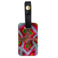 Fractal Art Pictures Digital Art Luggage Tags (one Side)  by Pakrebo