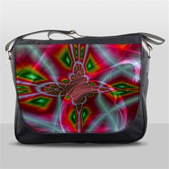 Fractal Art Pictures Digital Art Messenger Bag by Pakrebo