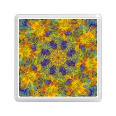 Farbenpracht Kaleidoscope Memory Card Reader (square) by Pakrebo