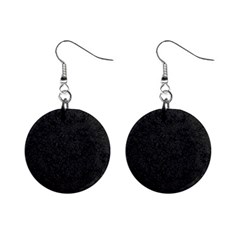 Back To Black Mini Button Earrings by WensdaiAmbrose