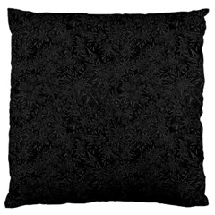 Back To Black Standard Flano Cushion Case (one Side) by WensdaiAmbrose