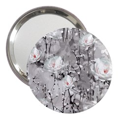 Blossoming Through The Snow 3  Handbag Mirrors by WensdaiAmbrose