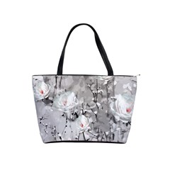 Blossoming Through The Snow Classic Shoulder Handbag by WensdaiAmbrose