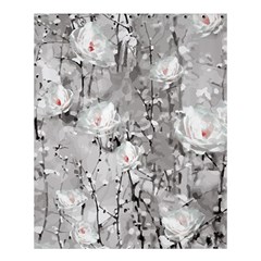 Blossoming Through The Snow Shower Curtain 60  X 72  (medium)  by WensdaiAmbrose