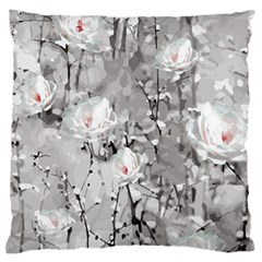 Blossoming Through The Snow Standard Flano Cushion Case (two Sides) by WensdaiAmbrose