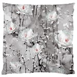 Blossoming Through The Snow Large Flano Cushion Case (Two Sides) Front