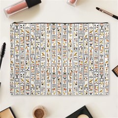 Egyptian Hieroglyphs Cosmetic Bag (xl) by ArtworkByPatrick