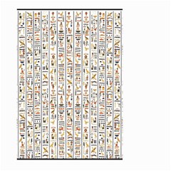 Egyptian Hieroglyphs Large Garden Flag (two Sides) by ArtworkByPatrick