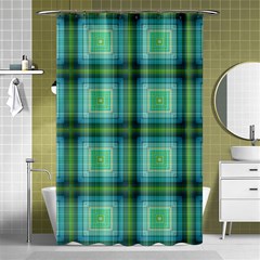 Background Pattern Structure Shower Curtain 48  X 72  (small)  by Pakrebo