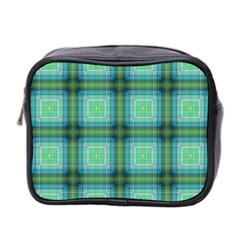 Background Pattern Structure Mini Toiletries Bag (two Sides)