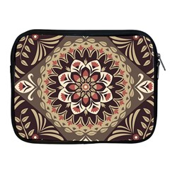 Seamless Pattern Floral Flower Apple Ipad 2/3/4 Zipper Cases by Pakrebo