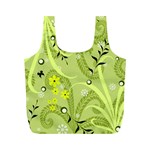 Seamless Pattern Green Garden Full Print Recycle Bag (M) Front