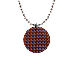 Tile Background Image Pattern 1  Button Necklace by Pakrebo