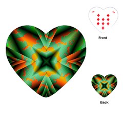 Farbenpracht Kaleidoscope Playing Cards (heart)