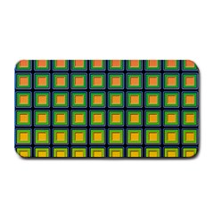 Tile Background Image Pattern Squares Medium Bar Mats by Pakrebo