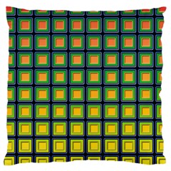 Tile Background Image Pattern Squares Large Cushion Case (two Sides) by Pakrebo