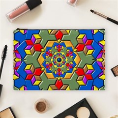 Background Image Pattern Cosmetic Bag (large) by Pakrebo