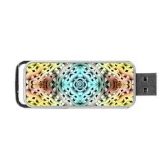 Farbenpracht Kaleidoscope Portable Usb Flash (one Side) by Pakrebo