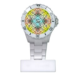 Farbenpracht Kaleidoscope Plastic Nurses Watch by Pakrebo