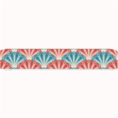 Seamless Patter Peacock Feathers Small Bar Mats by Pakrebo